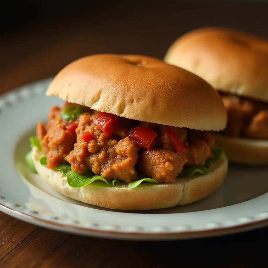 Barbeque Tempeh Sandwiches