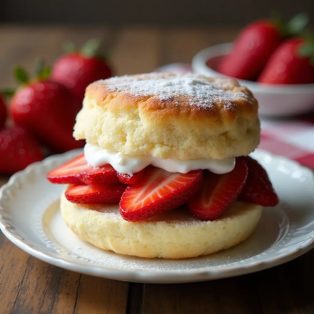 Scrumptious Strawberry Shortcake