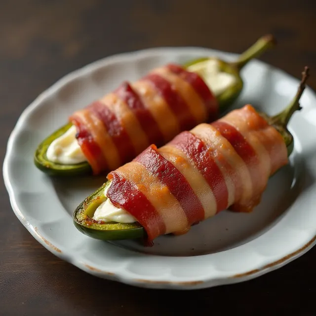 Grilled Bacon Jalapeño Wraps