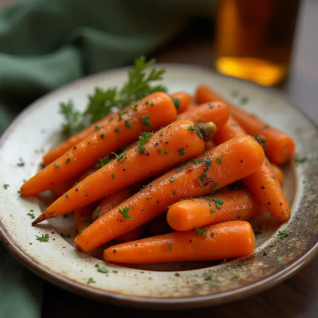 Balsamic Glazed Carrots