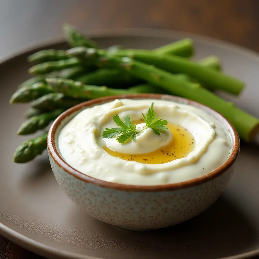 Super Easy Dip for Artichokes or Asparagus