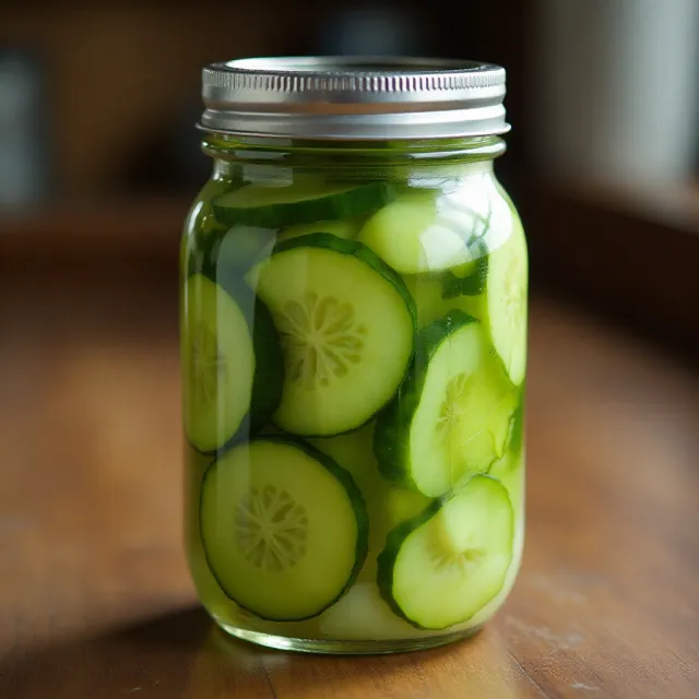 Homemade Refrigerator Pickles