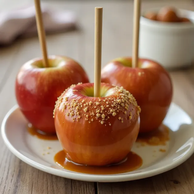 Les meilleures pommes au caramel