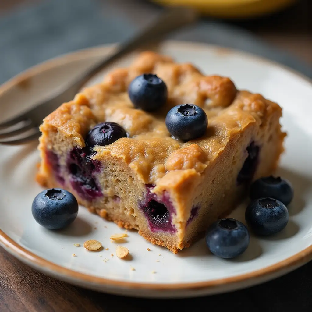 Blueberry Banana Breakfast Bars