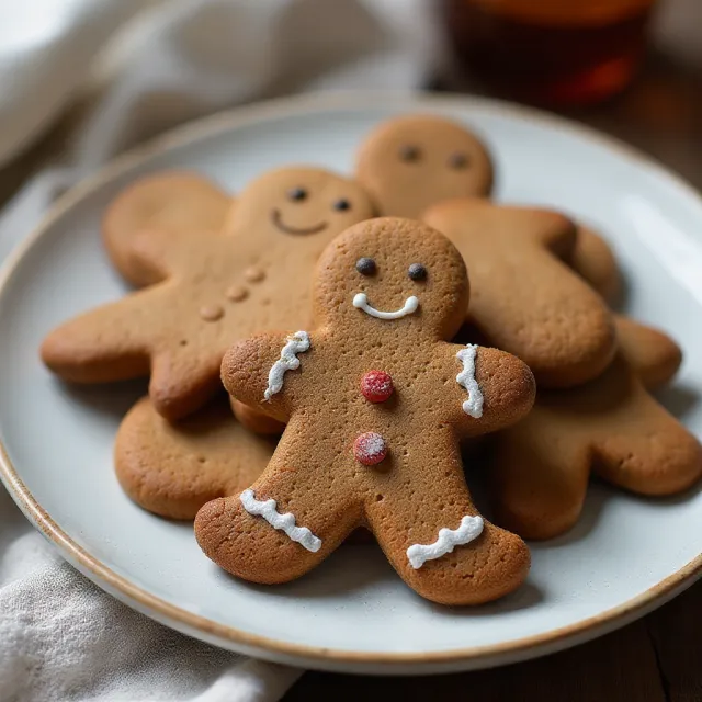 Easy Vegan Gingerbread Cookies