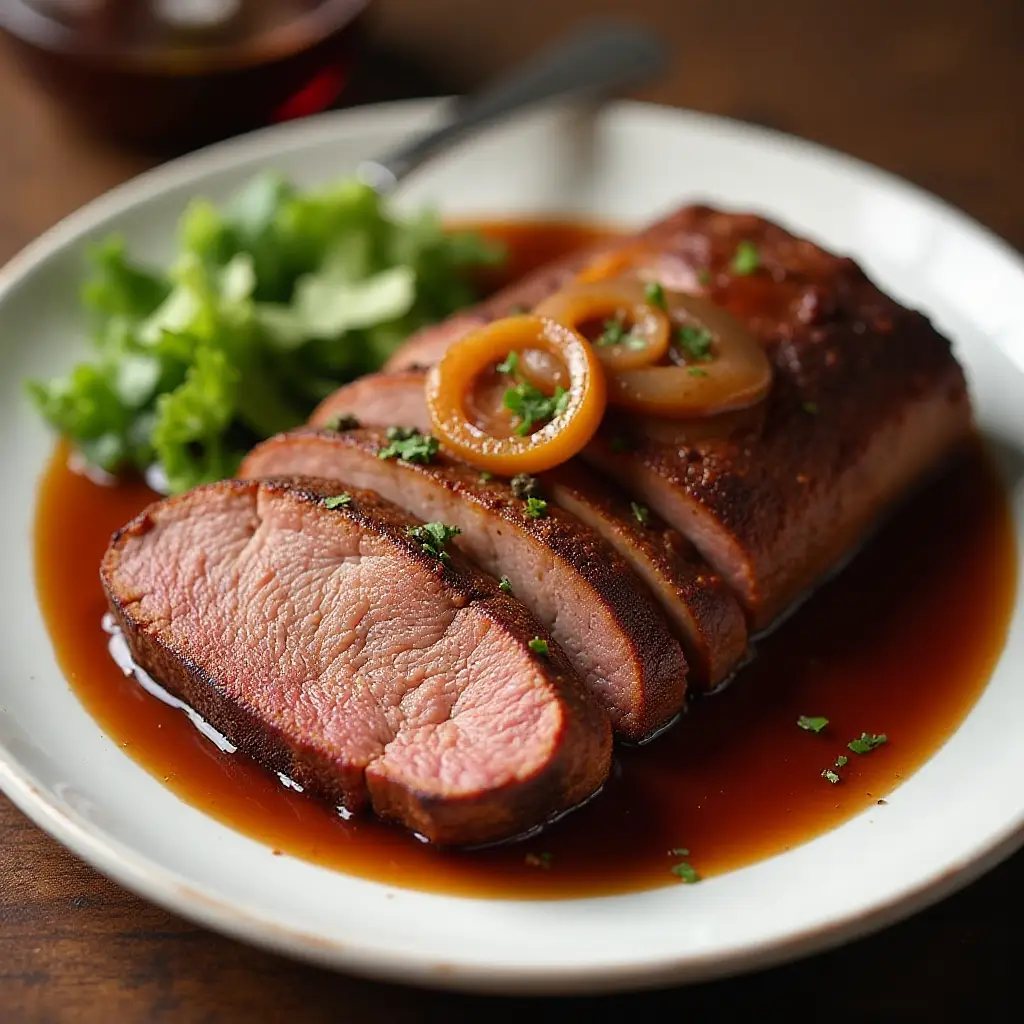 Slow Cooker Texas Smoked Beef Brisket