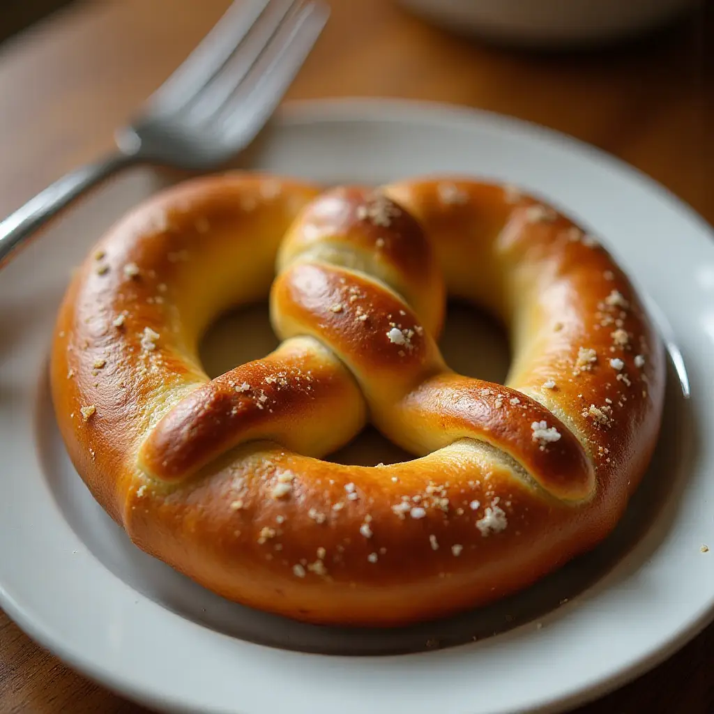 Sourdough Soft Pretzels