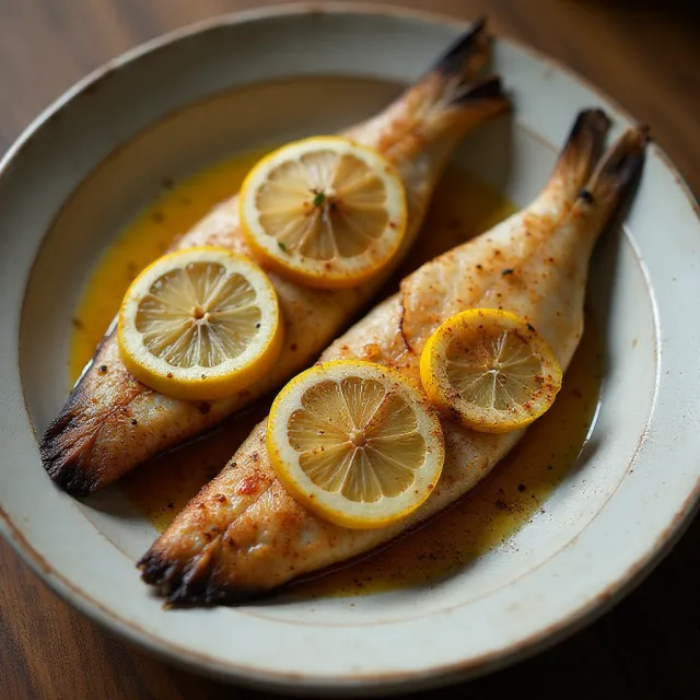Broiled Spanish Mackerel