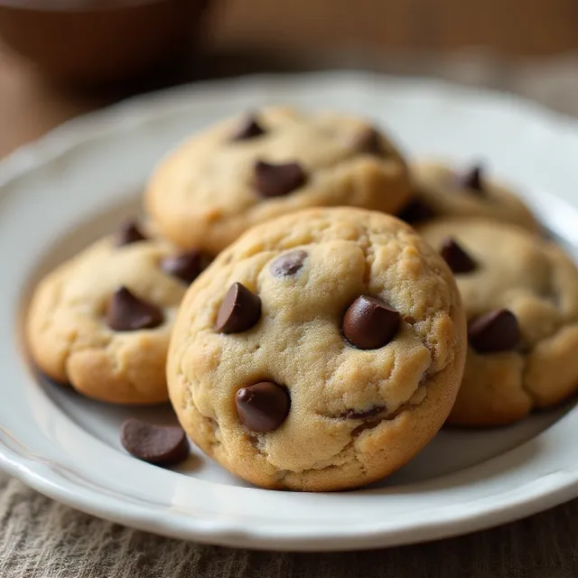 No Cholesterol Chocolate Chip Cookies