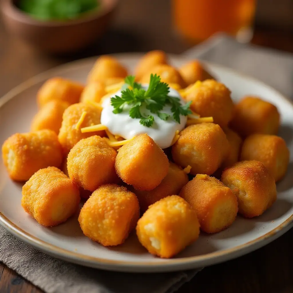 Buffalo Chicken Totchos