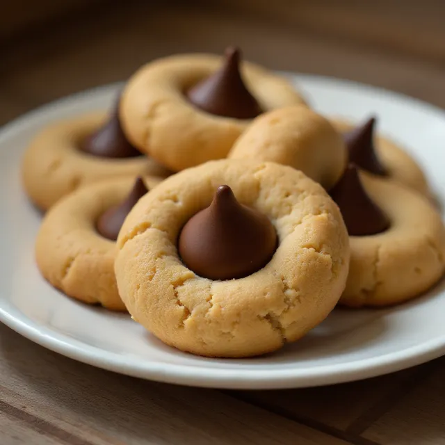 Peanut Butter Kiss Cookies