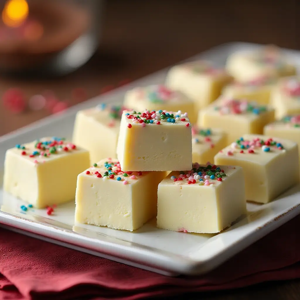 Holiday Fudge Bites