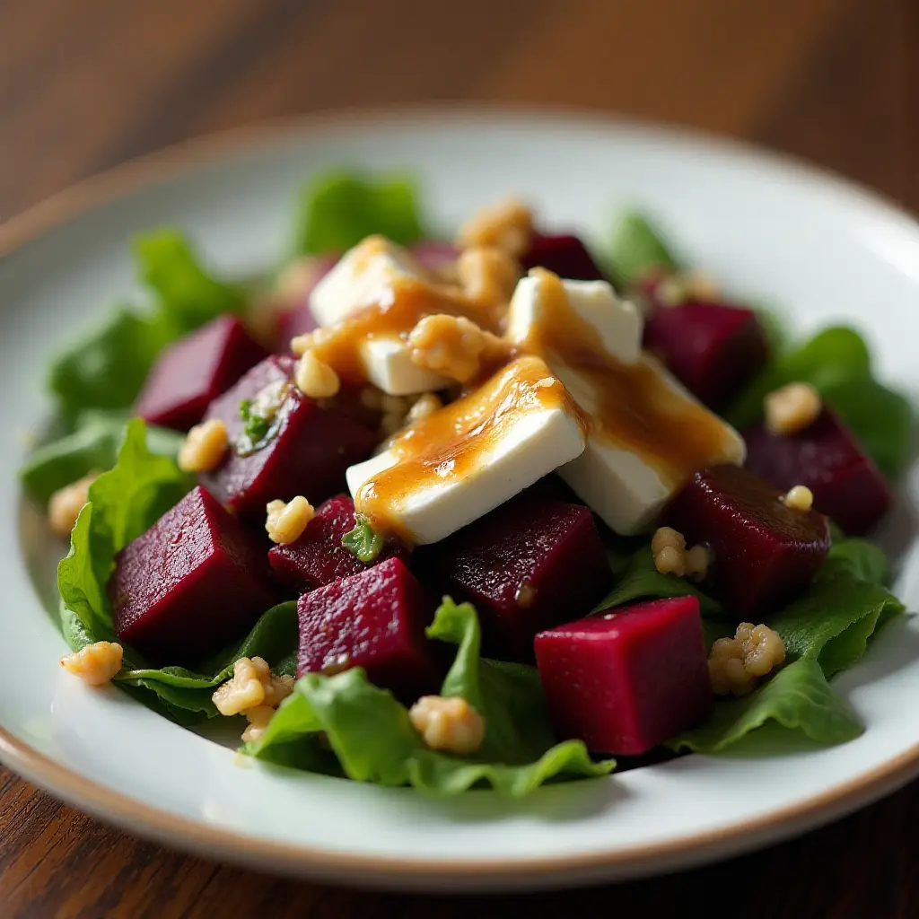 Beet Salad with Goat Cheese