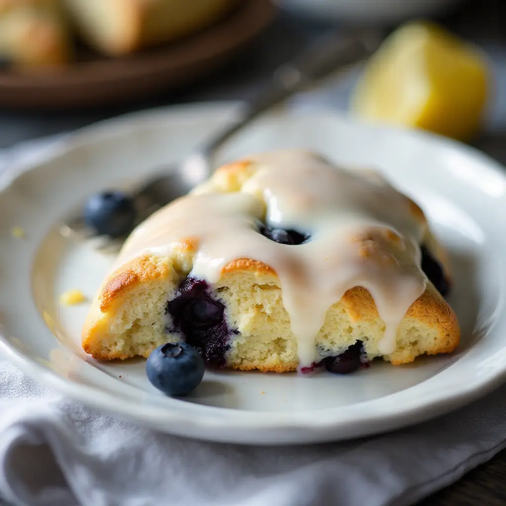 Lemon Blueberry Scones