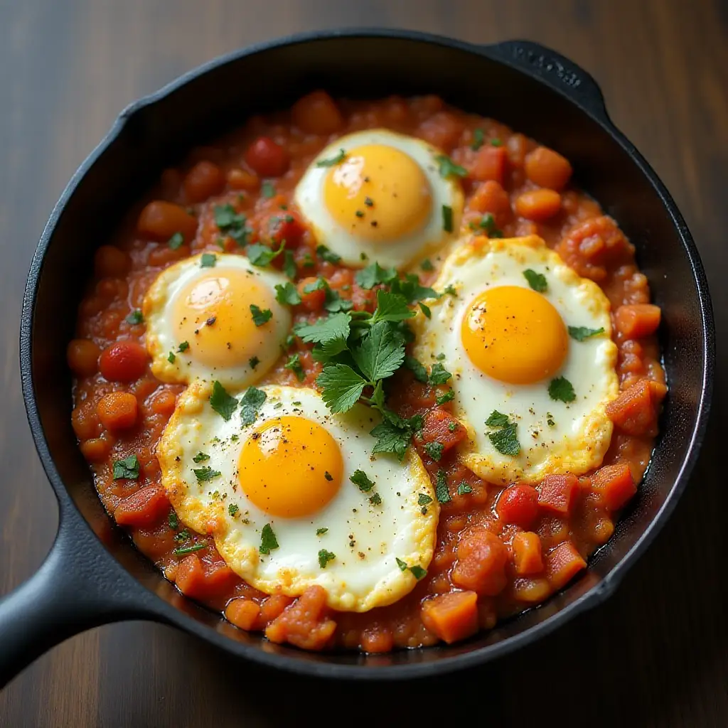 Menemen (Turkish Scrambled Eggs)