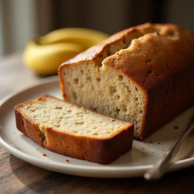 Healthier Banana Banana Bread