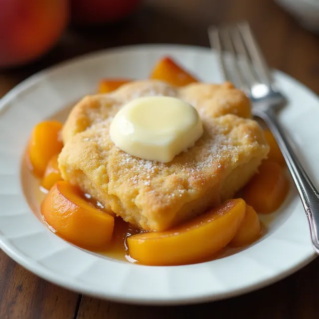 3-Ingredient Cake Mix Cobbler