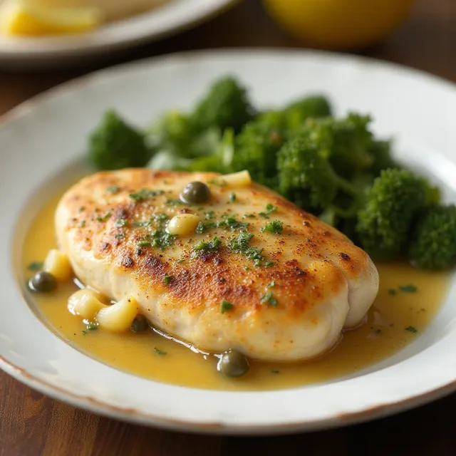 Light Chicken Piccata