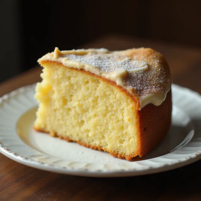 Nutmeg Feather Cake