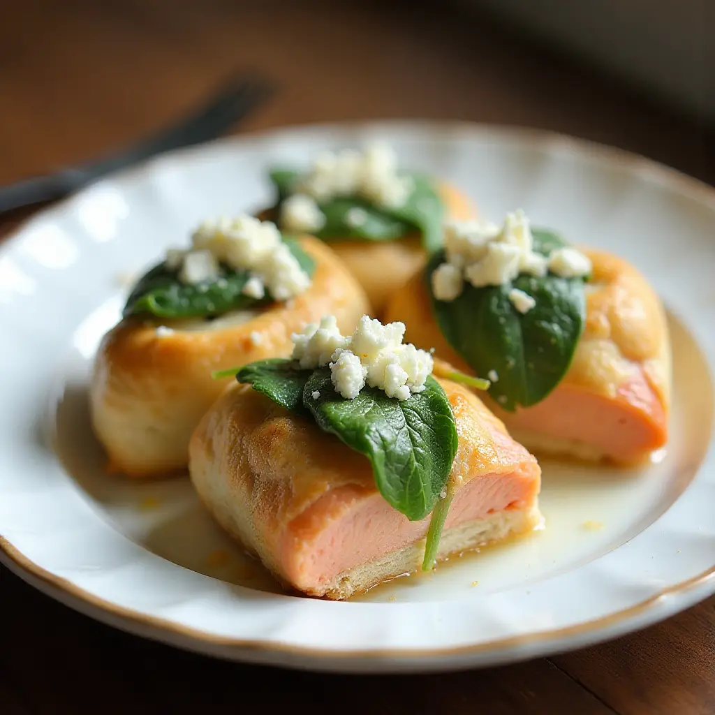 Individual Salmon Wellingtons