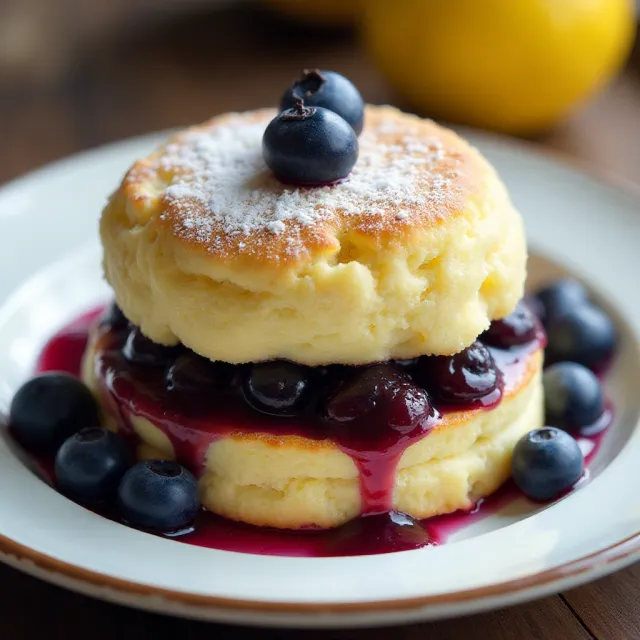 Blueberry Lemon Shortcake