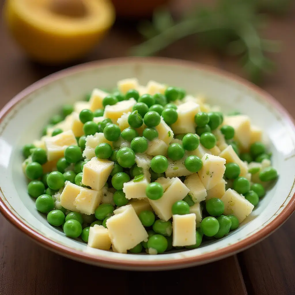 Old Fashioned Pea Salad