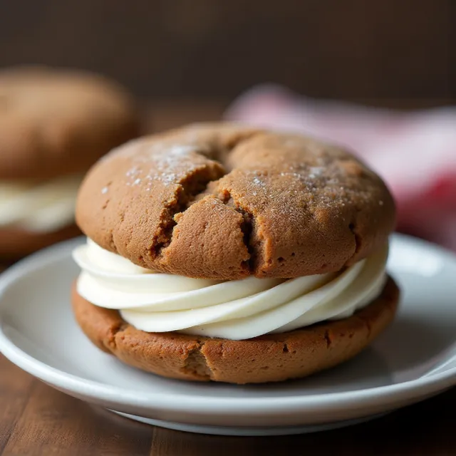 Gingerbread Whoopie Pies