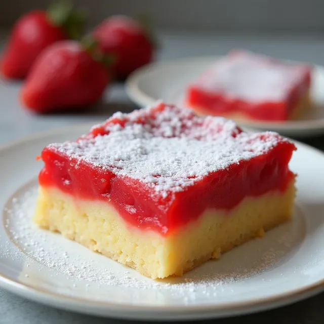 Strawberry Lemon Bars