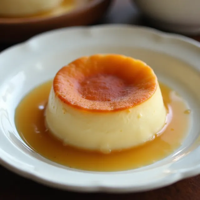Coconut Milk Flan