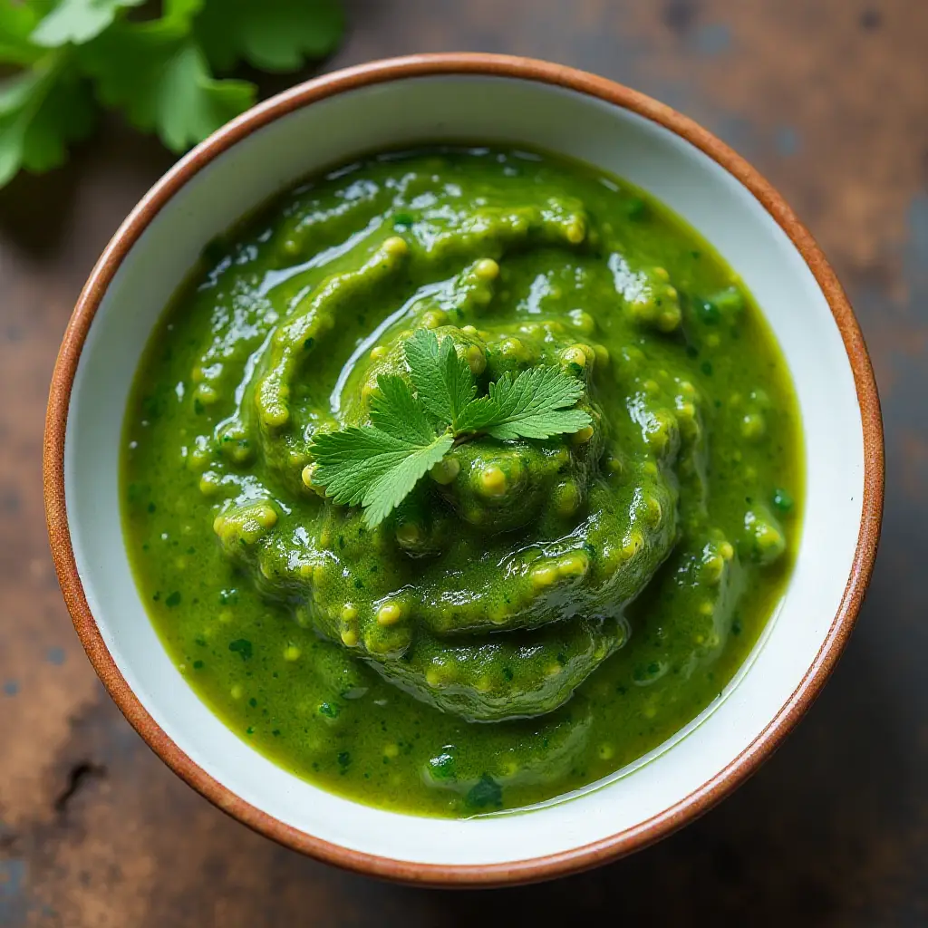 Almond and Parsley Salsa Verde