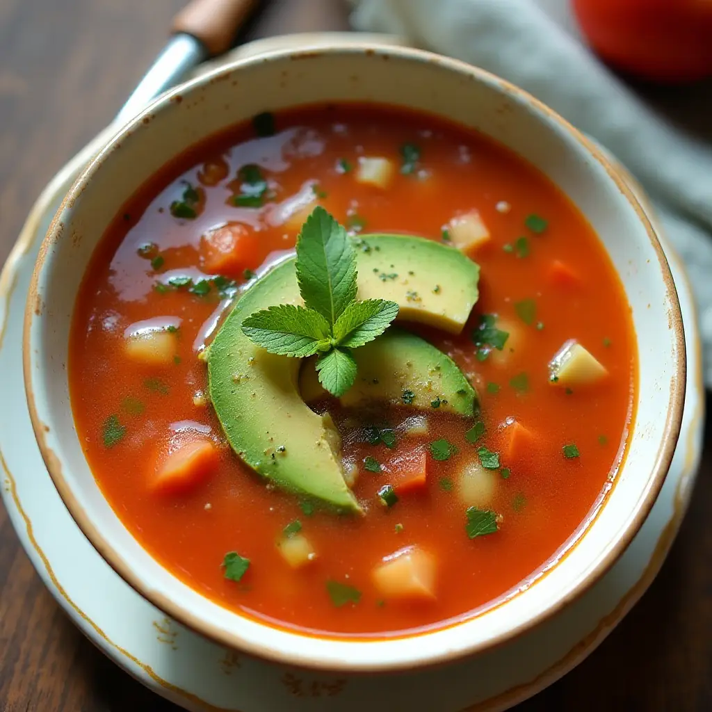 Avocado Gazpacho