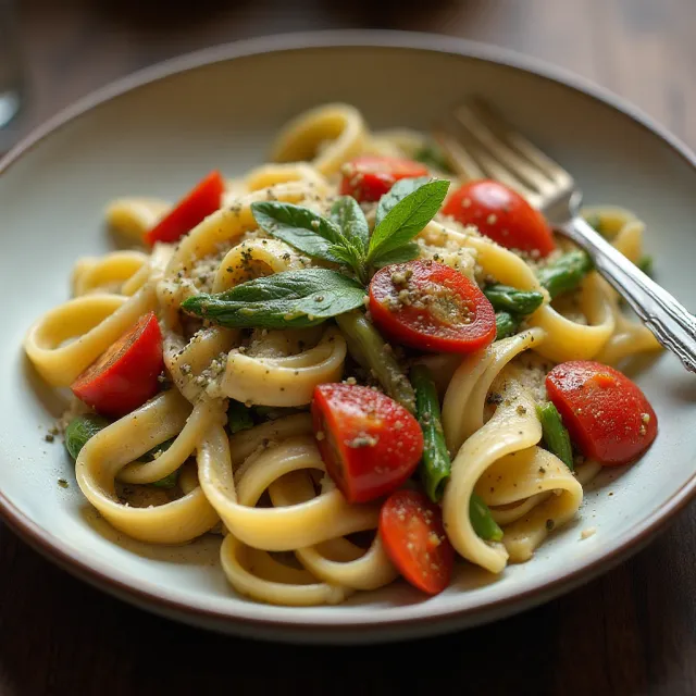 Roasted Veggie Pasta