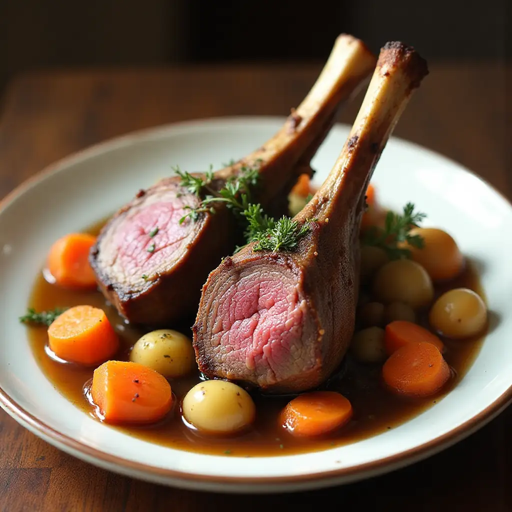 Heavenly Lamb Shanks