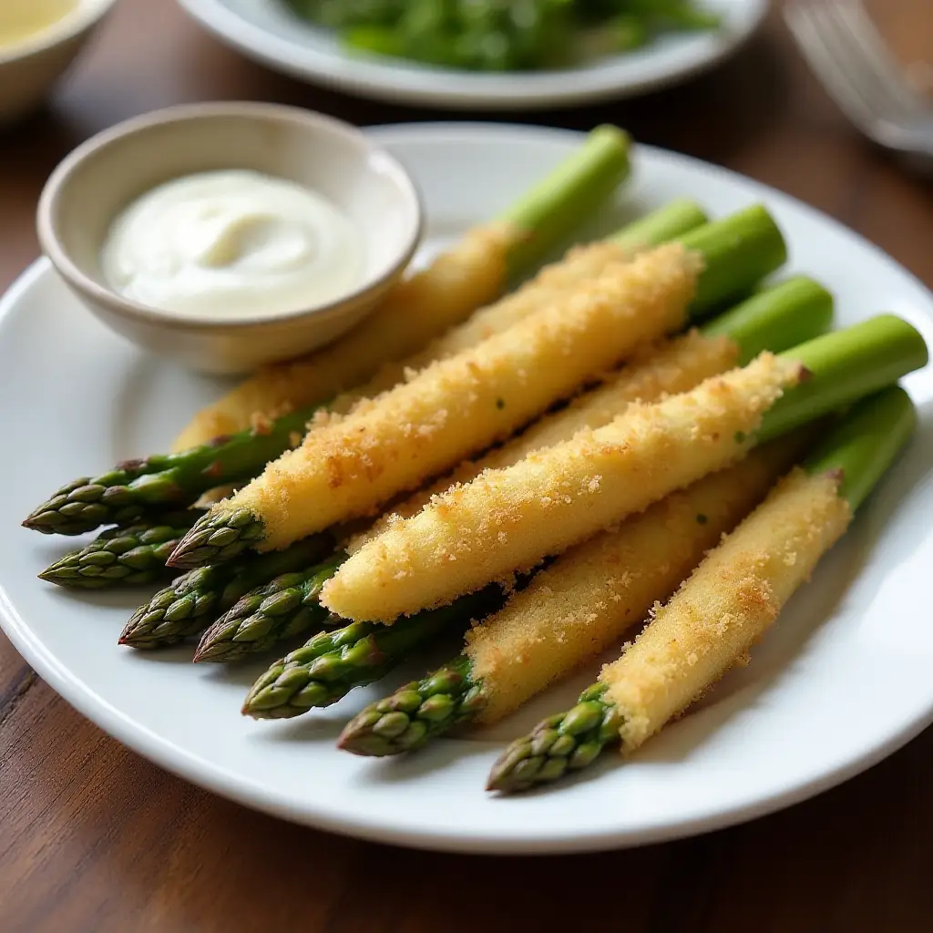Air-Fryer Asparagus Fries
