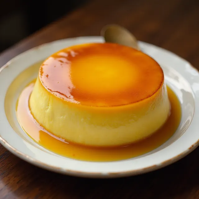 Mango Pudding (Flan de Mango)