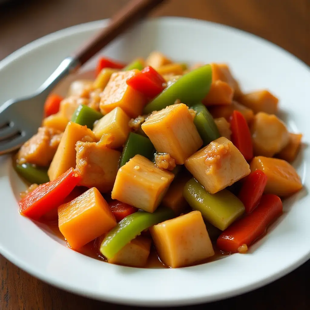 Sweet and Sour Chicken Stir-Fry