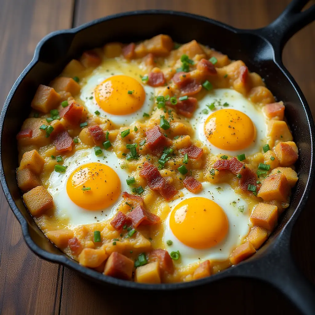 Loaded Breakfast Skillet