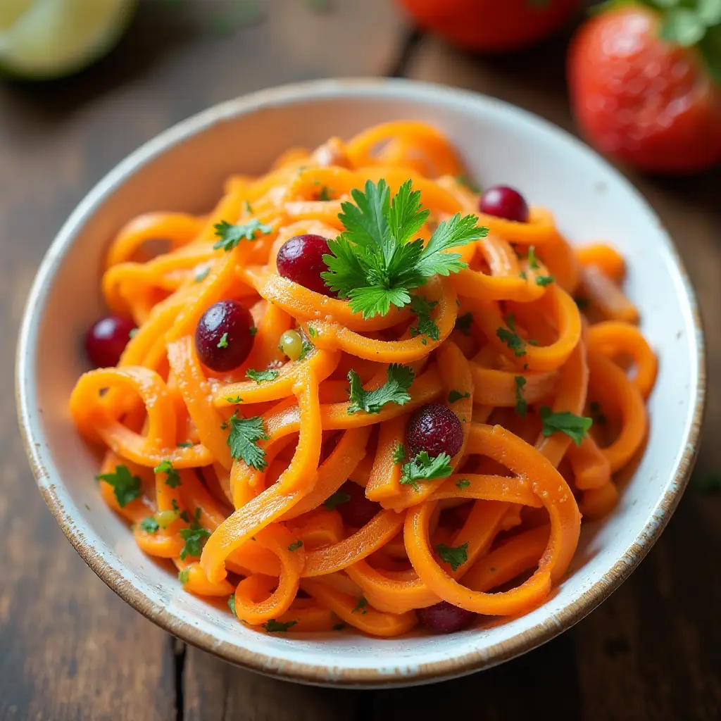 Carrot Ribbon Salad