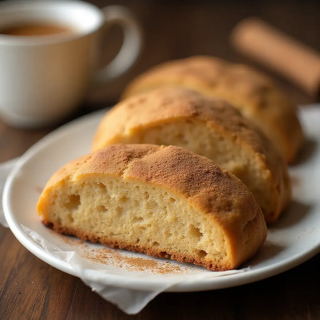 Cinnamon Sugar Biscotti