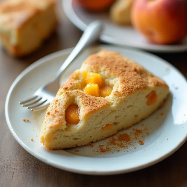 Peach Scones