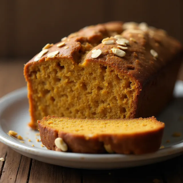 Pumpkin Oat Bread