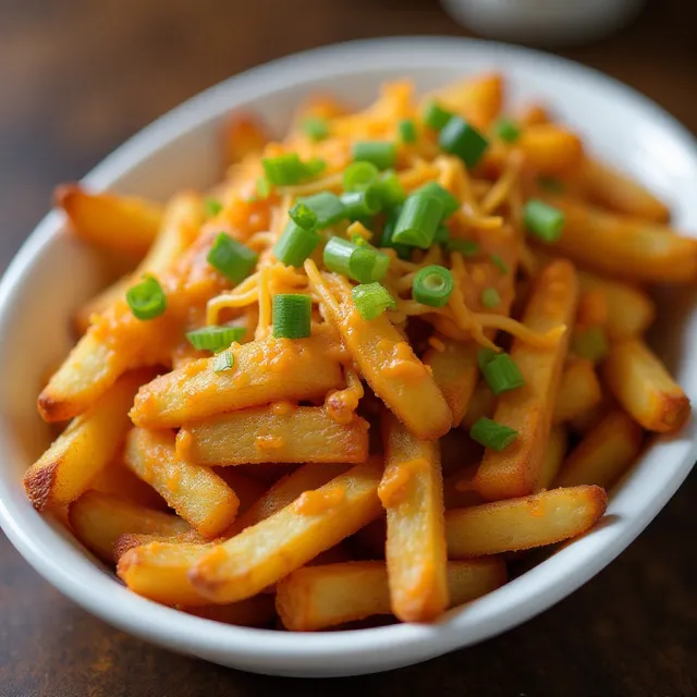 Loaded Sriracha Fries