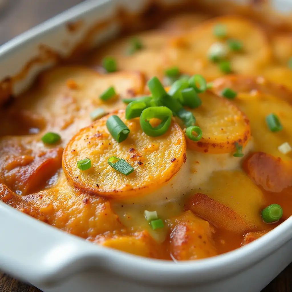 Red Curry Ham Gratin
