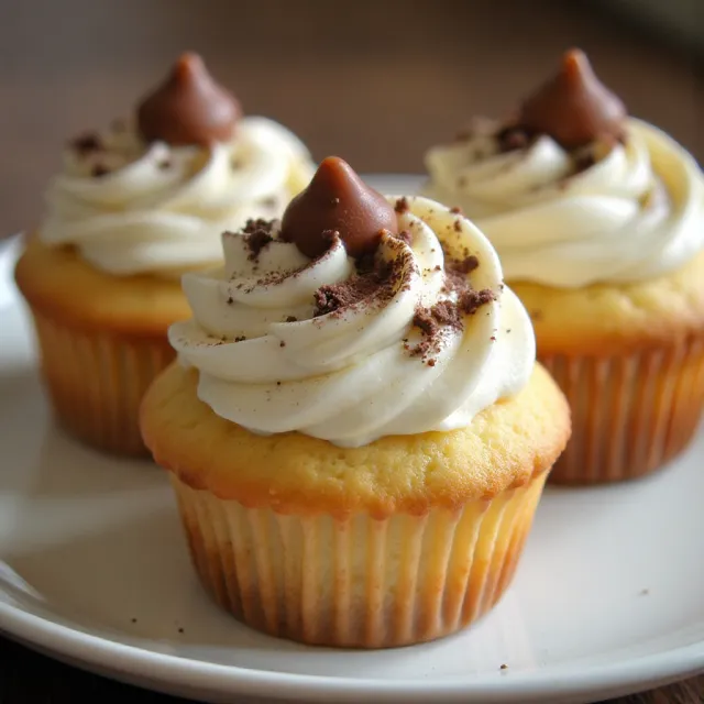 Boston Cream Pie Cupcakes
