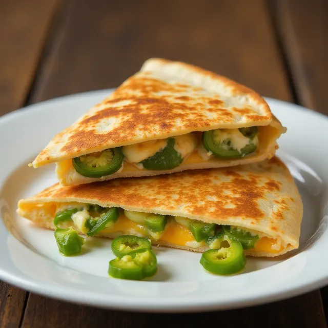 Jalapeno Popper Quesadillas