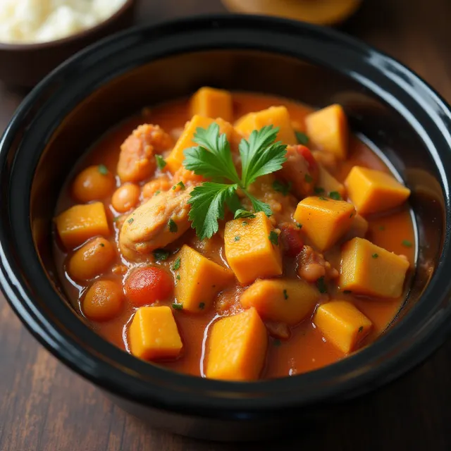 Chicken and Pumpkin Goulash