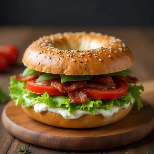 California BLT Chopped Bagel