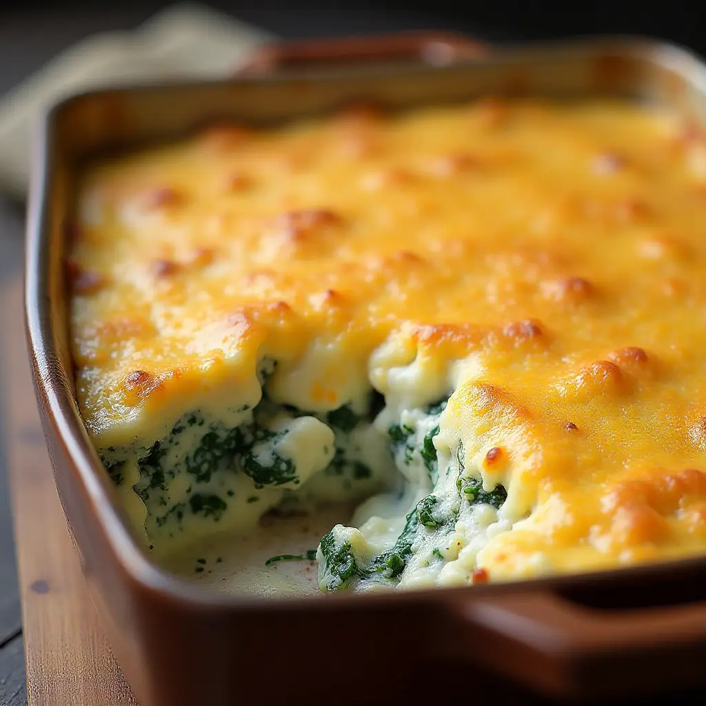 Creamy Cheesy Spinach Dip