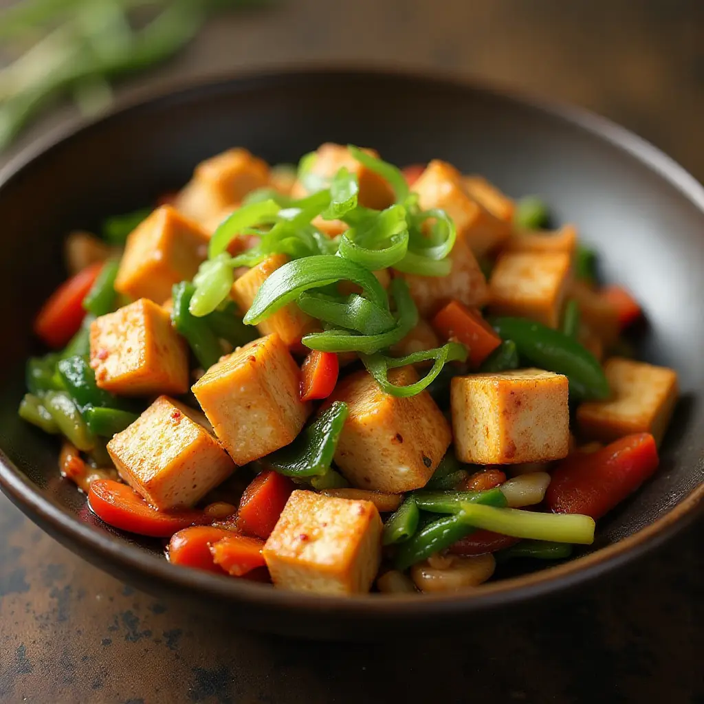 Vegetable and Tofu Stir-fry