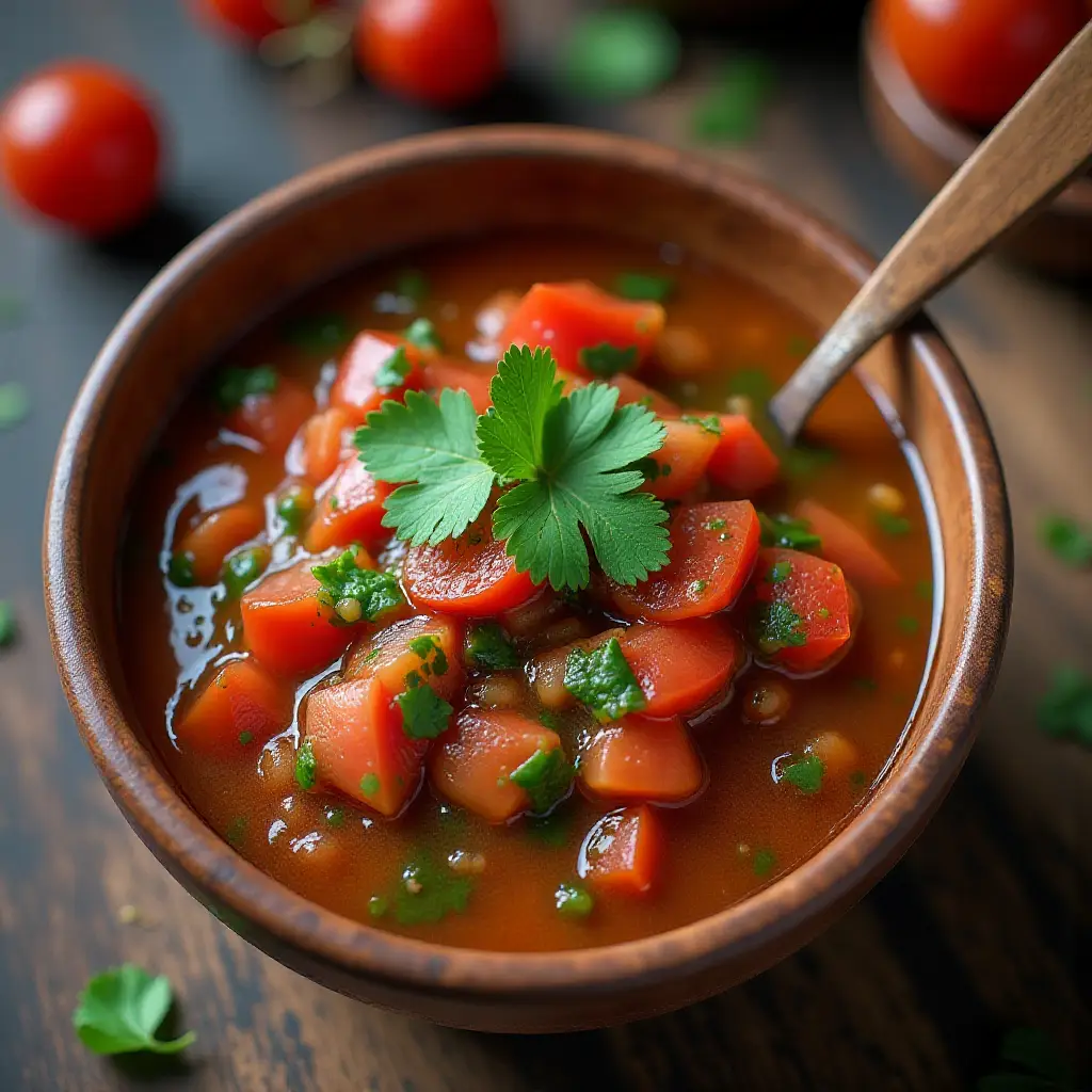 Smoky Four-Pepper Salsa
